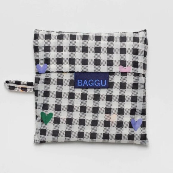 BAGGU Handbags - NWT Standard Baggu - Gingham Hearts